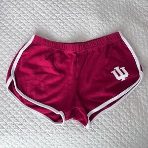 American Apparel Burgundy Athletic Shorts